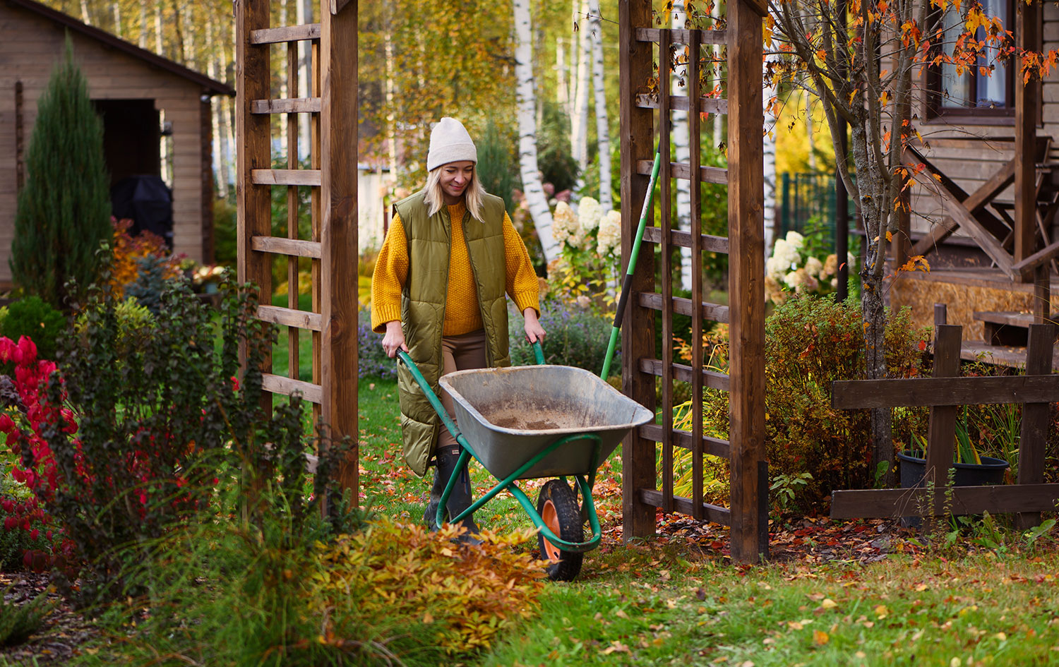 Giardino e orto in ottobre